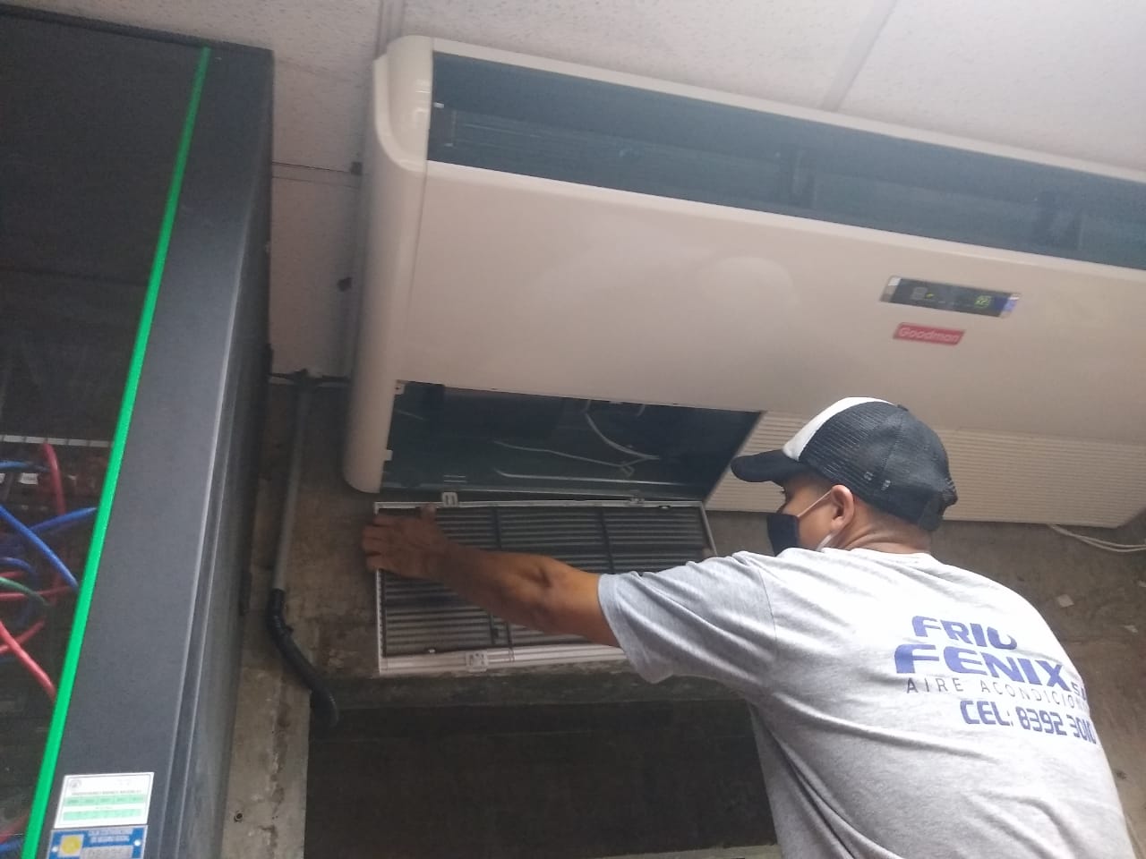 Instalación de aire acondicionado